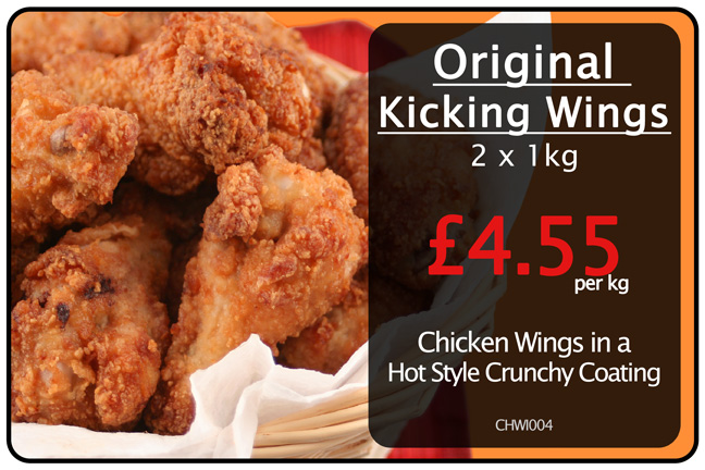 Pendle Frozen Foods: kicking wings promotion